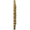 Ekena Millwork Sellek Ceiling Medallion (Fits Canopies up to 1 1/8"), 18 1/2"OD x 7/8"ID x 1 1/2"P, Gold CM18SKGLS - alternate 3